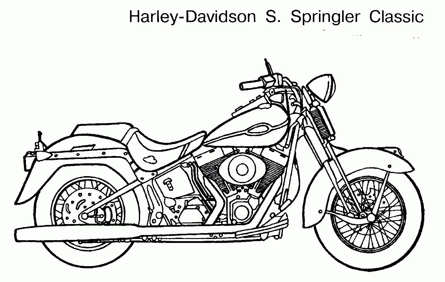 Motorcycle coloring pages harley davidson coloring pages motorcycle coloring pages harley