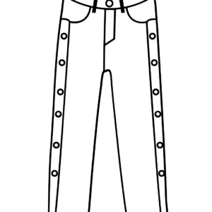 Pants coloring pages printable for free download