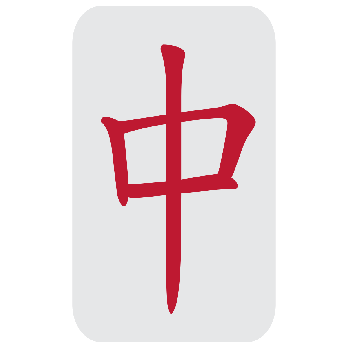 Mahjong red dragon emoji color codes