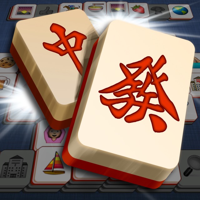 Addictive mahjong emoji