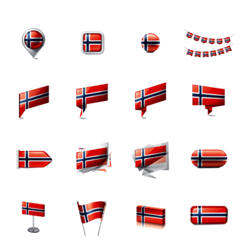 Norwegian flag clipart images free download png transparent background