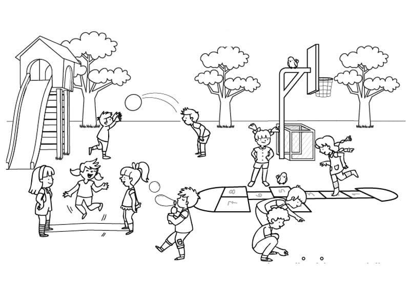 Hopscotch coloring pages printable for free download