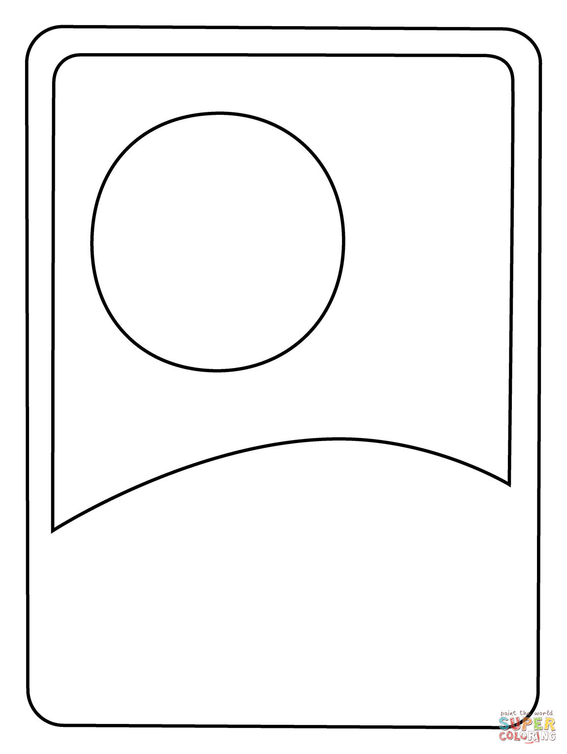 Flower playing cards emoji coloring page free printable coloring pages