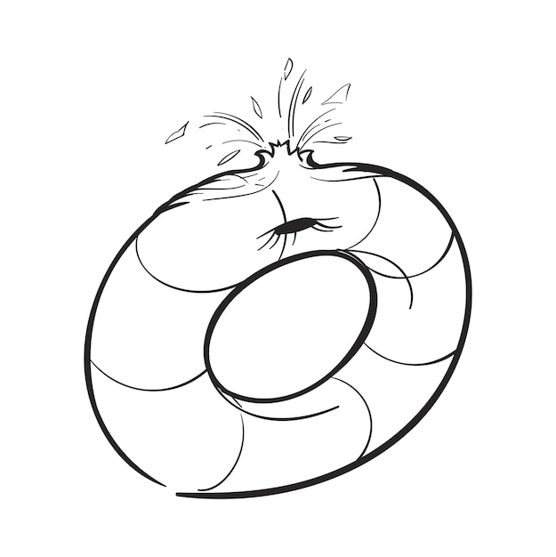 Page pretzel coloring page images
