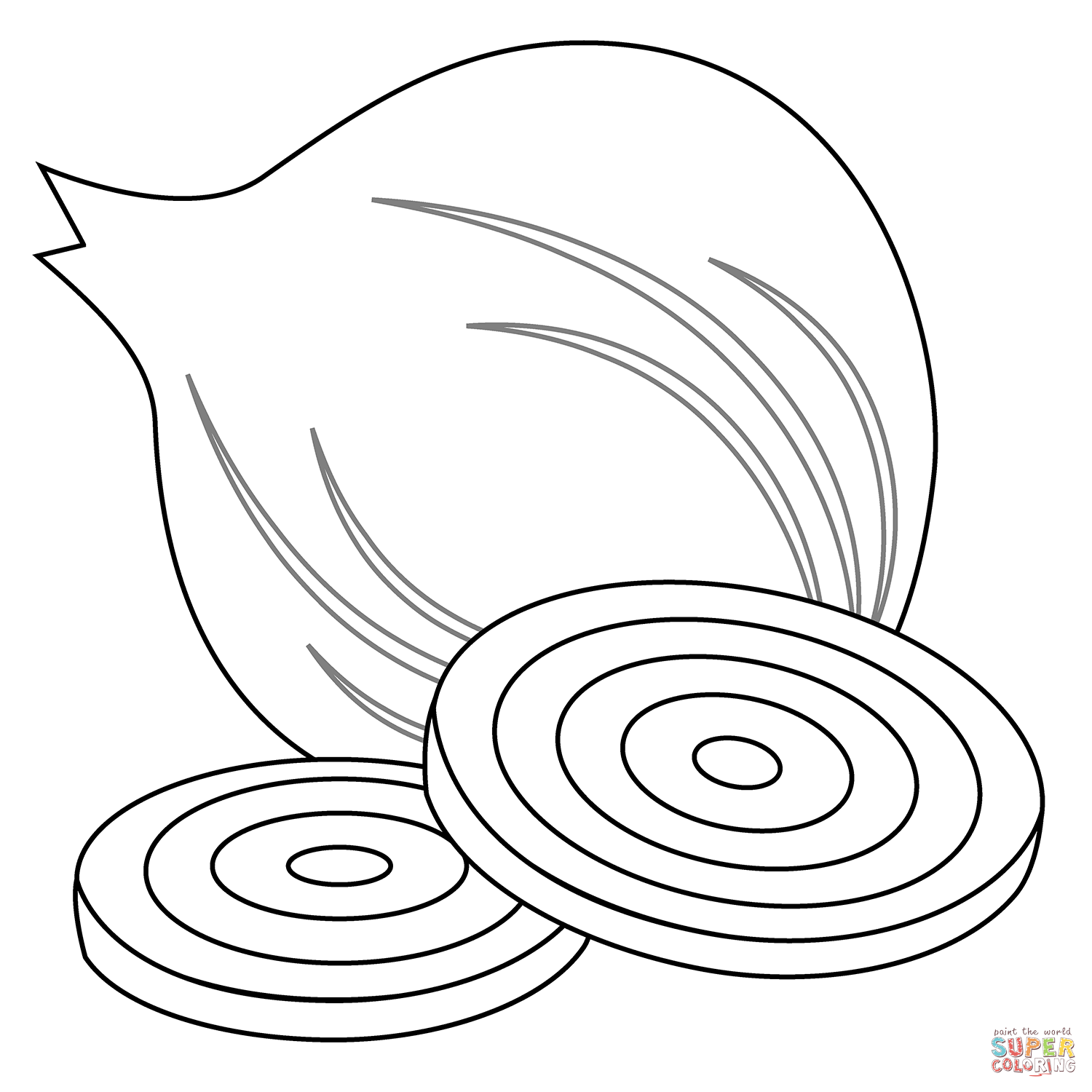 Onion emoji coloring page free printable coloring pages