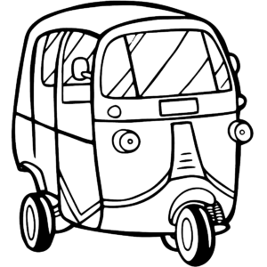 Tricycle coloring pages printable for free download