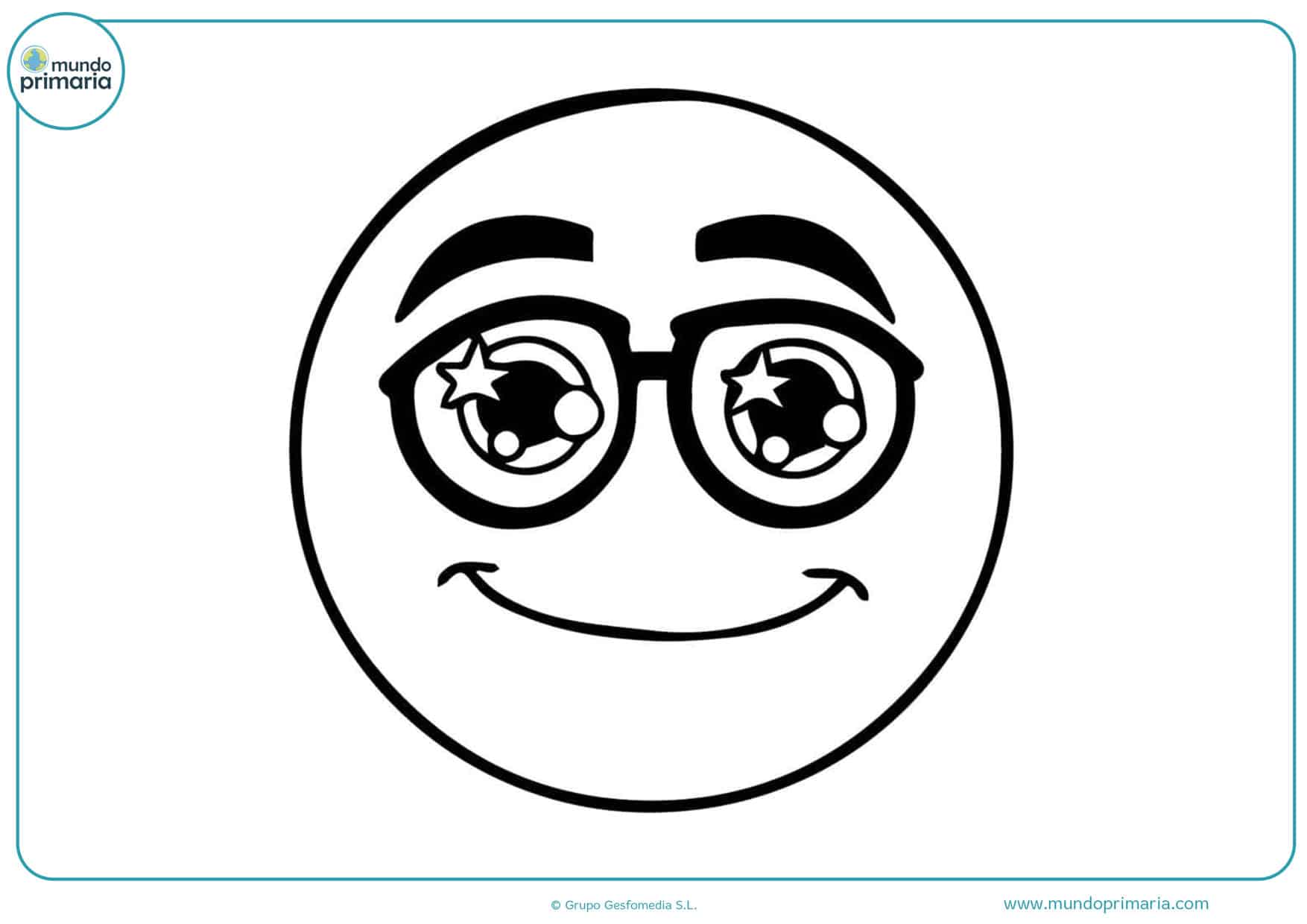 Dibujos de emojis para colorear