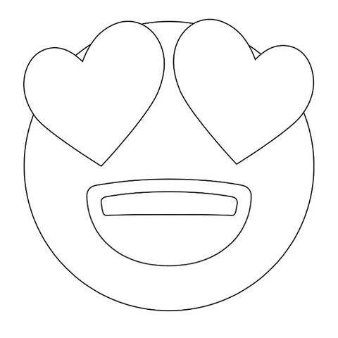 Emoji coloring pages