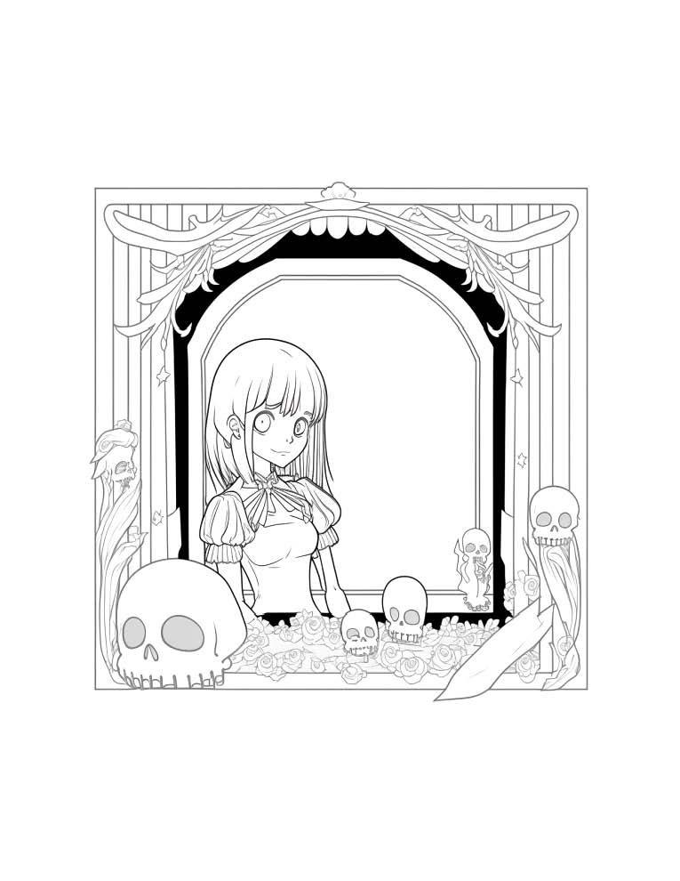 Creepy emotions coloring book an exploration of the painful beauty of emotionspdf made by teachers