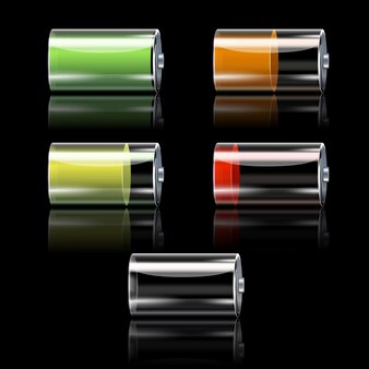 Page battery emoji images