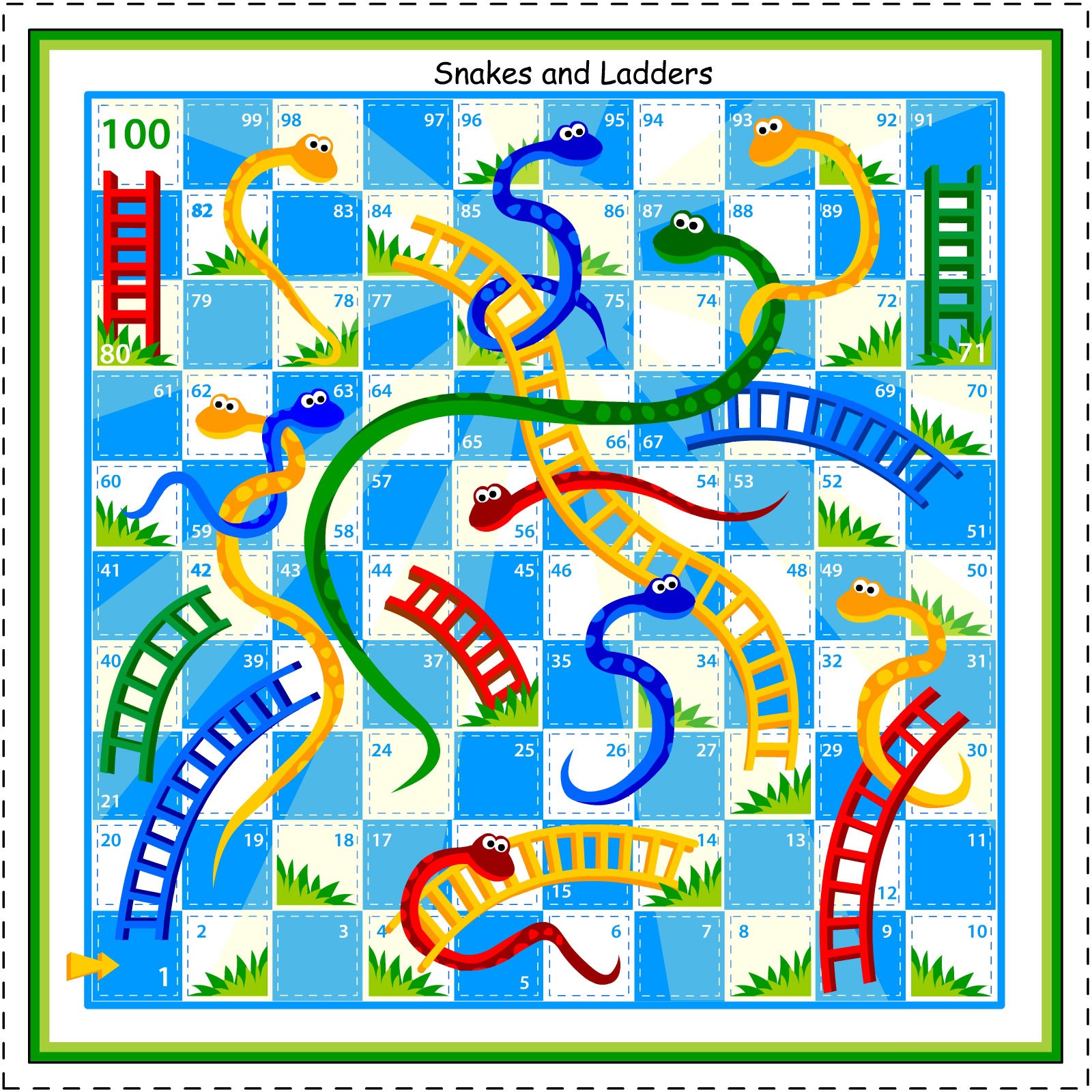 Printable board games