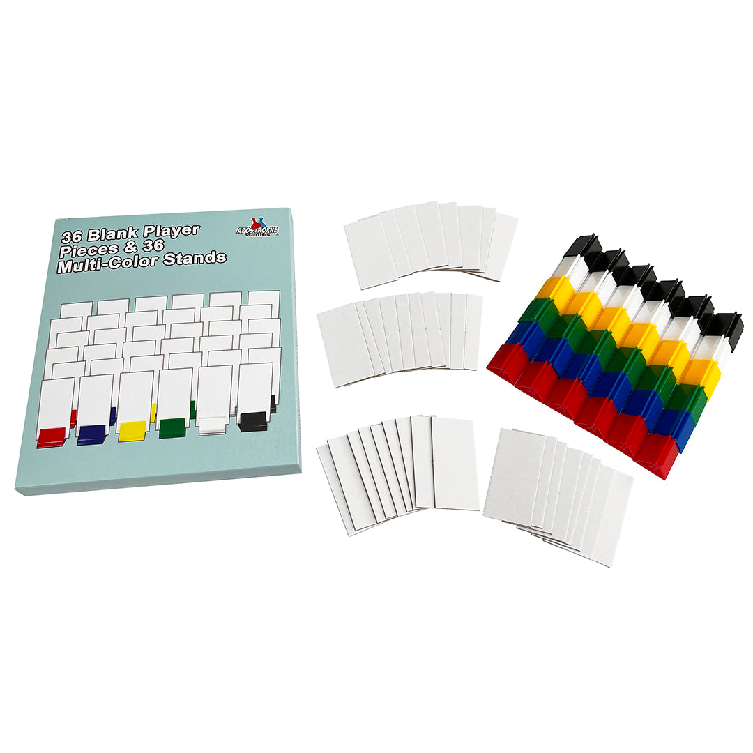 Blank board game player pieces â apostrophe games