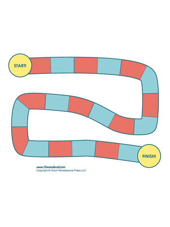 Board game template â tims printables