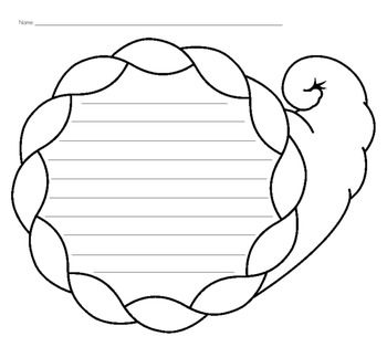 Cornucopia writing template leaf template kids art projects fall crafts for toddlers