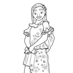 Encanto coloring pages for kids printable free download