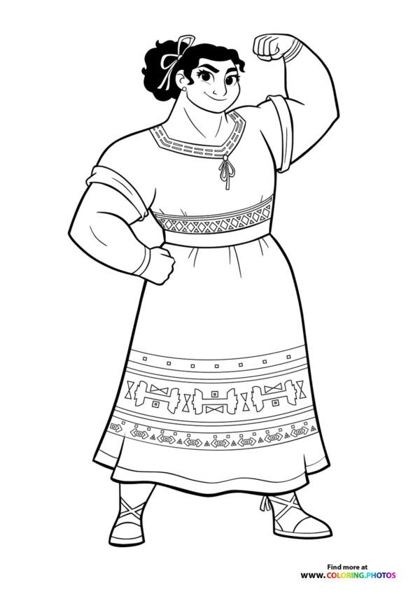 Disney encanto coloring pages for kids free coloring pages for print out disney coloring pages coloring pictures coloring pages for kids