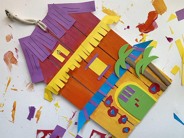 The encanto madrigals house craft for kids
