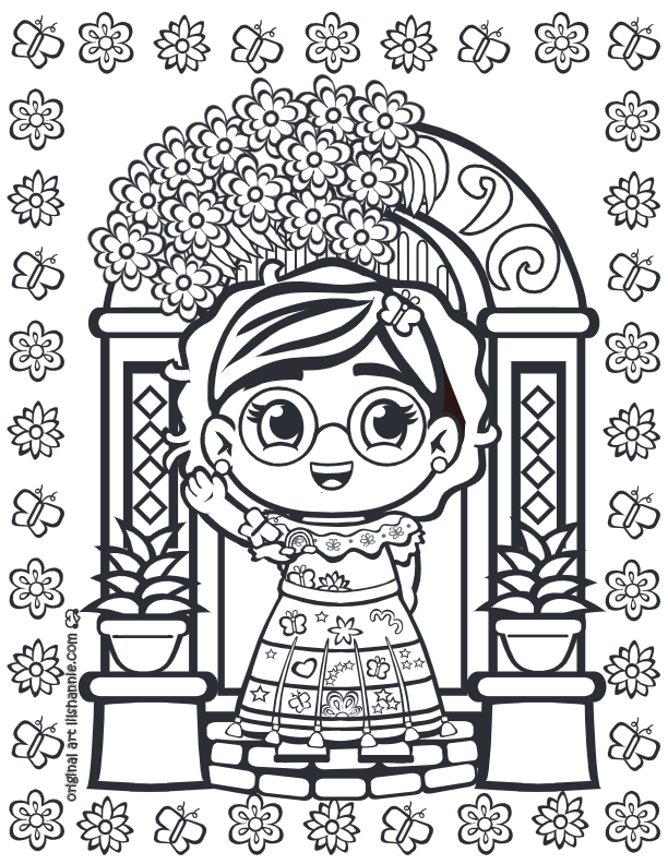 Encanto coloring page