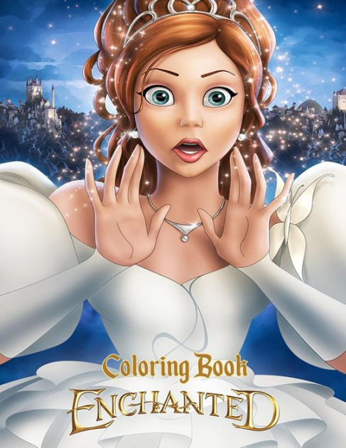 Enchanted coloring book coloring book for kids and adults with fun easy and relaxing coloring pages by linda johnson paperback barnes noble