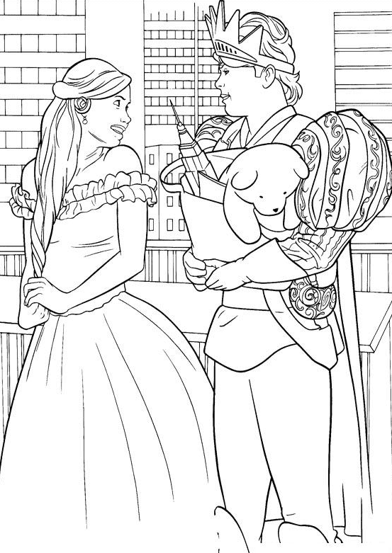 Enchanted coloring pages printable for free download