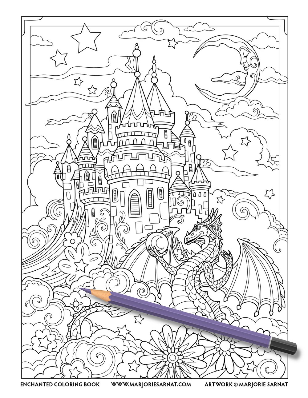 Enchanted â marjorie sarnat design illustration