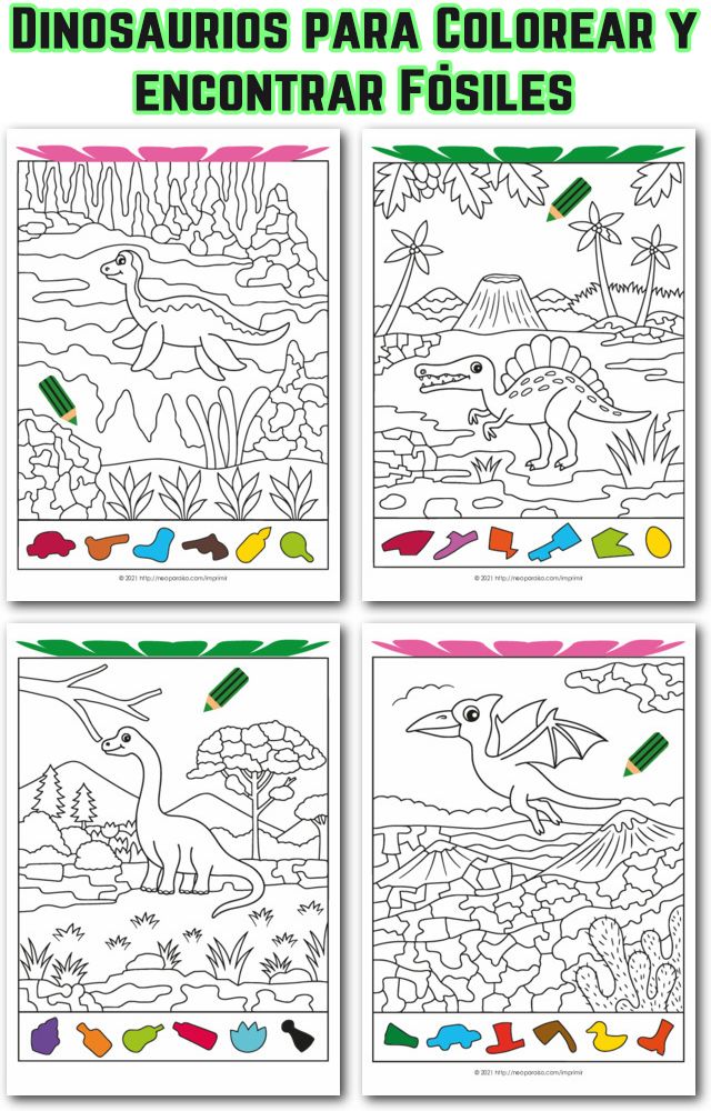 Cuadernillo de dibujos escondidos