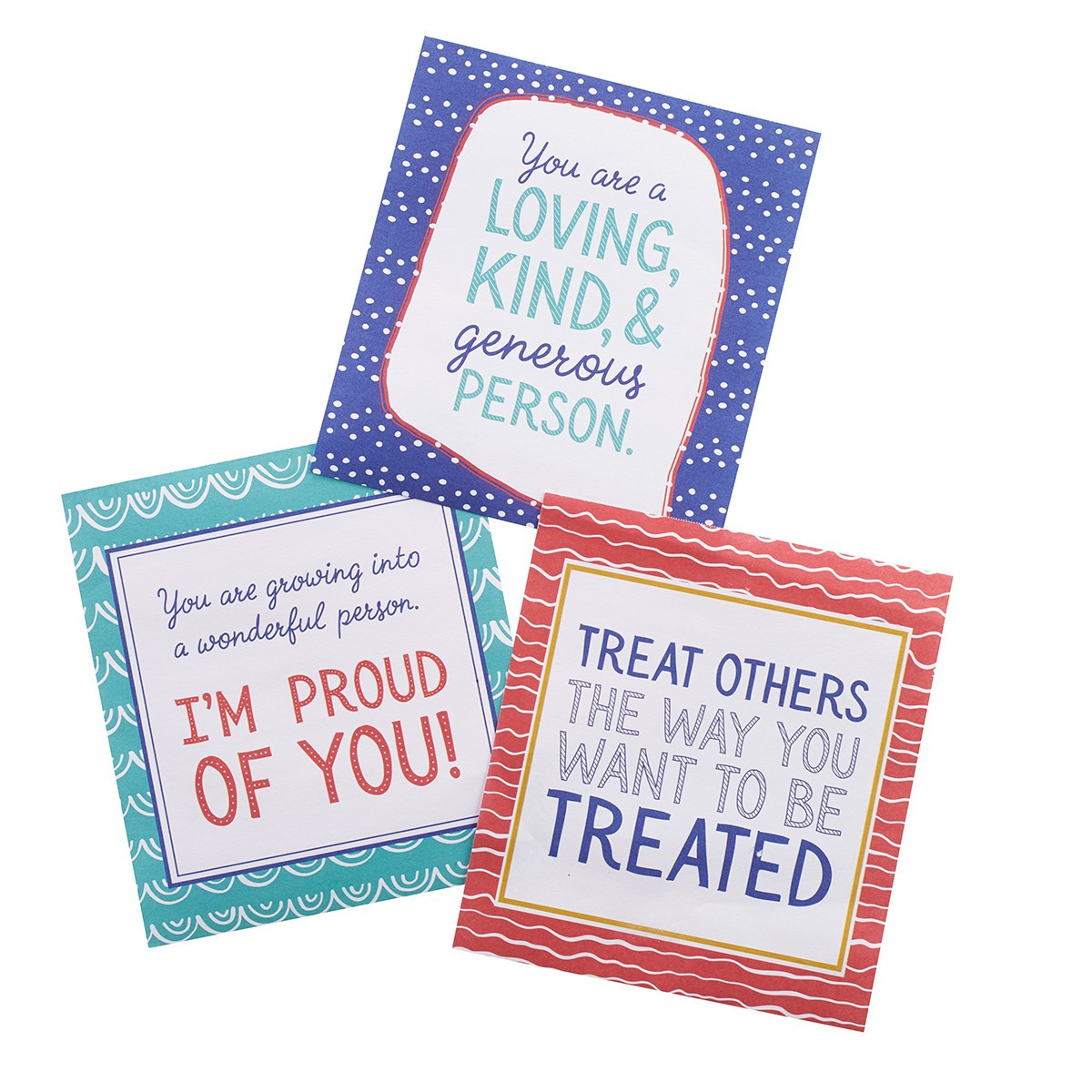 Inspirational lunch box notes