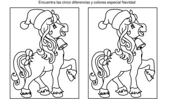 Fichas de atenciãn de navidad encuentra las parejas