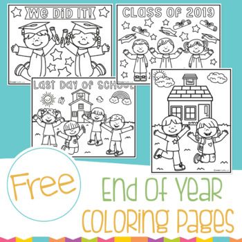 Free end of year kids coloring pages by whimsy clips clip art end of year kindergarten coloring pages coloring pages