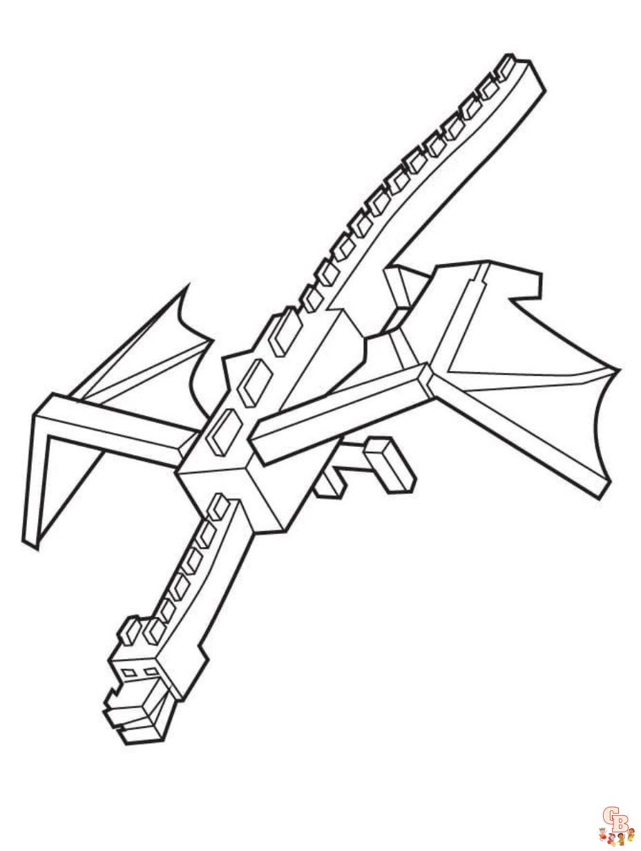 Minecraft coloring pages free printable for kids and adults