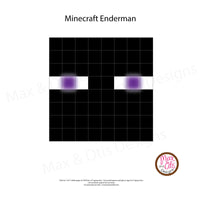 Minecraft enderman printable box head â max otis designs