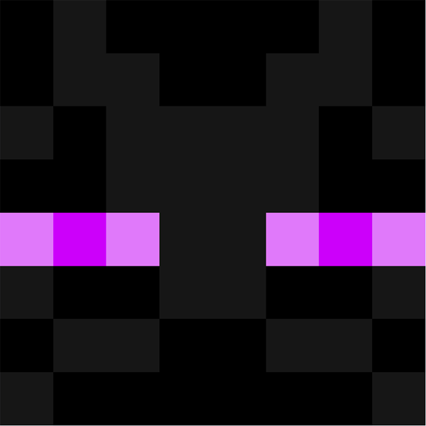 Minecraft enderman face