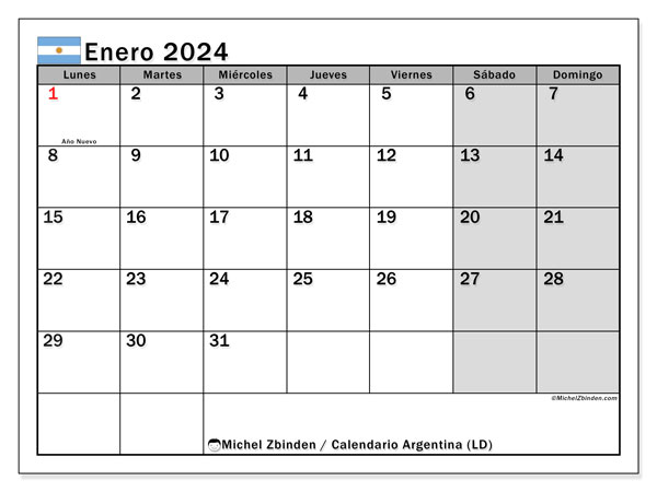 Calendar january