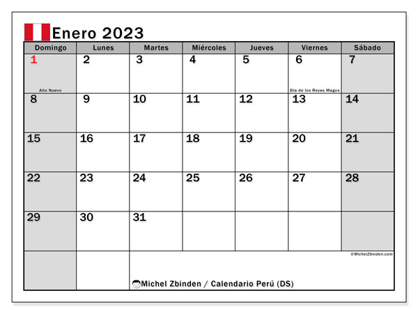 Printable calendar
