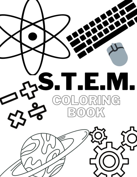Stem coloring pages download now