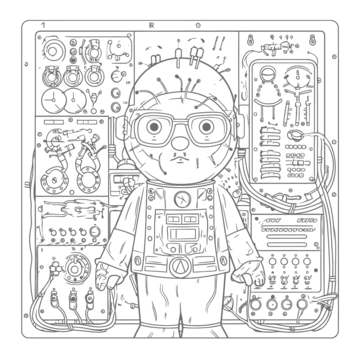 Electrical engineering coloring page png transparent images free download vector files