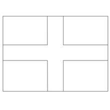 Flag of england coloring pages
