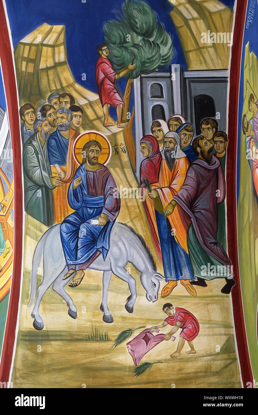 Entry of jesus into jerusalem hi