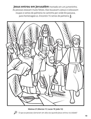 Livro de colorir de histãrias das escrituras novo testamento
