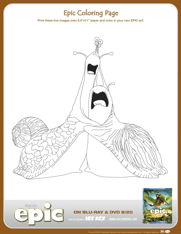 Free printable epic coloring pages bookmarks