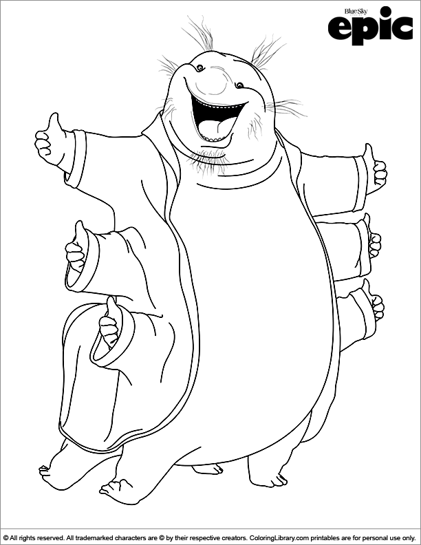 Free coloring page