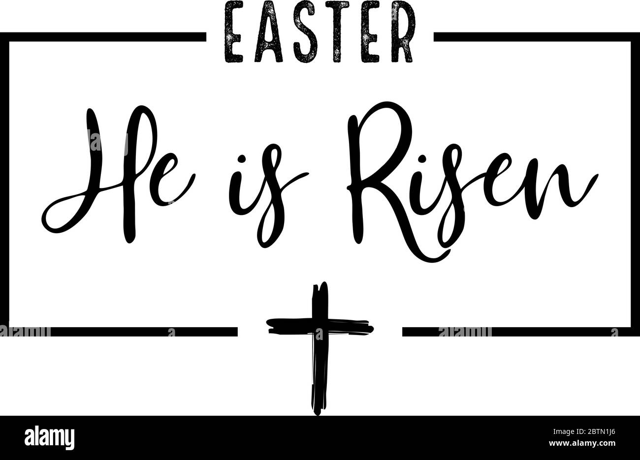 He is risen black and white stock photos images