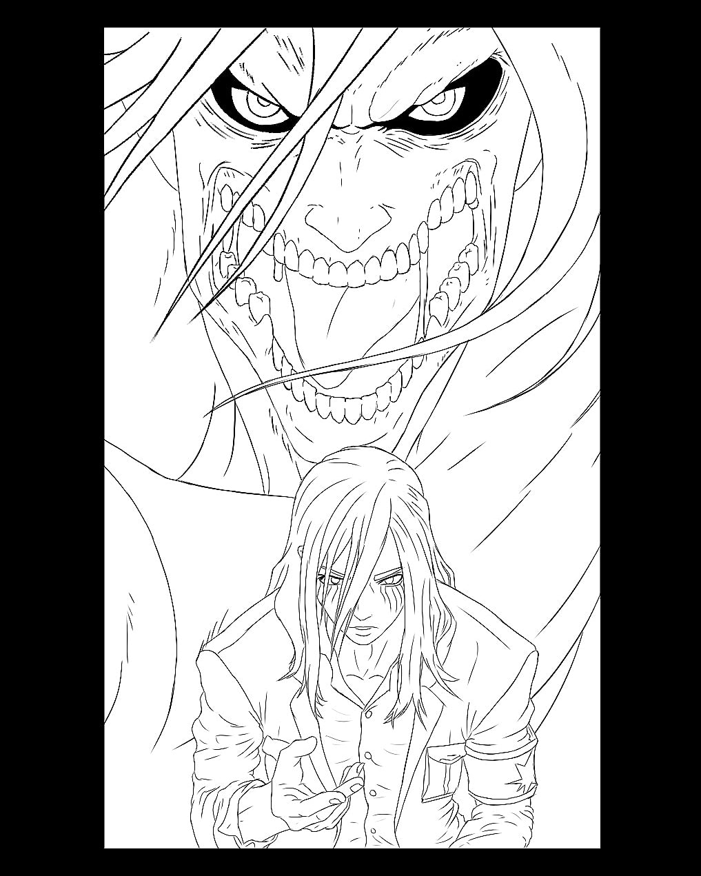 Chitvan rohilla on x tatakae tatakae eren jaeger wip hope you like it animeart anime animeartist attackontitan attackontitanedit shingekinokyojin shingekinokyojinedit erenjaeger eren titan kyojin rumble erenyeager