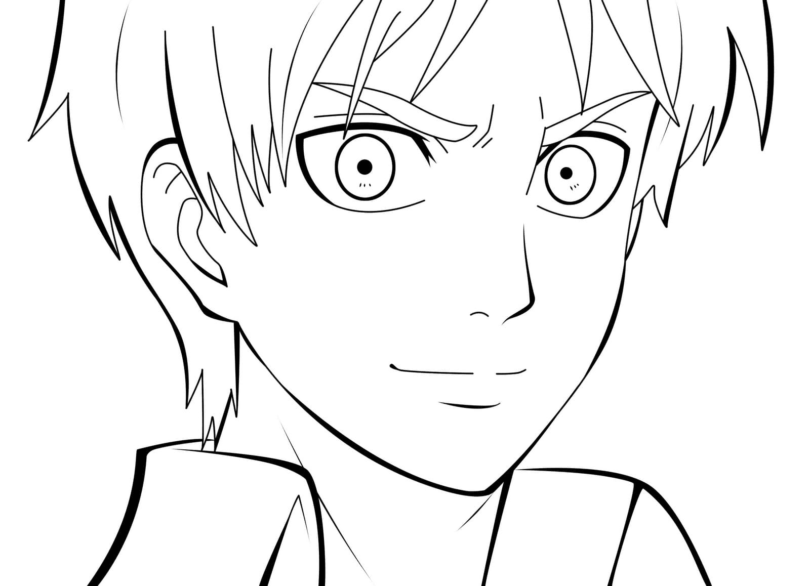 Eren yeager coloring pages