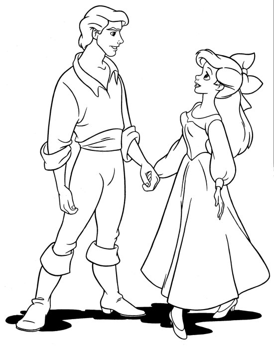 Ariel coloring pages