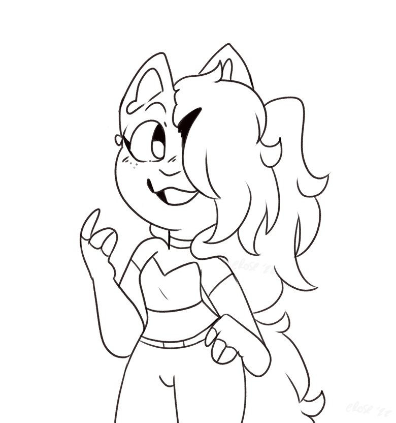 Coloring book page
