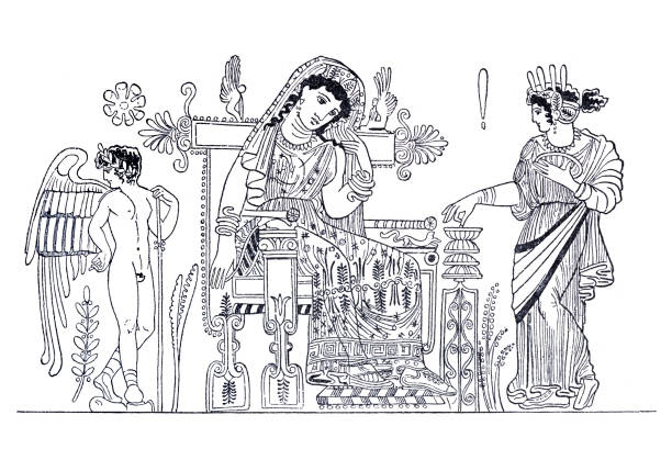 Eros greek god stock photos pictures royalty