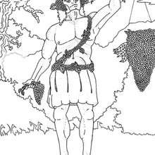 Eros the greek god of love coloring pages