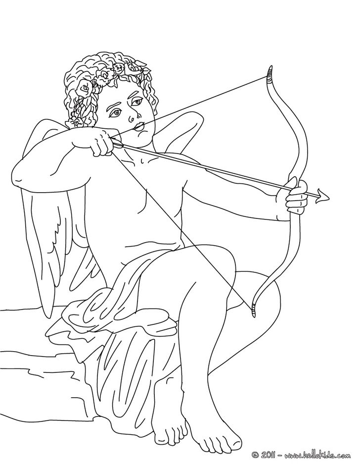 Greek gods coloring pages