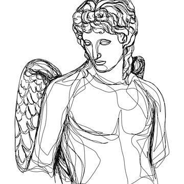 Eros cupid greek god art board print for sale by geo gia